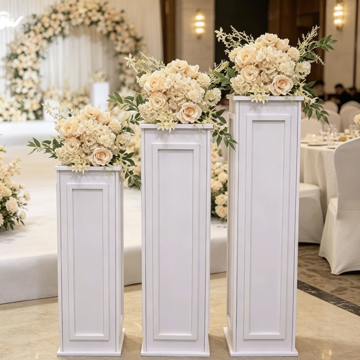Wedding Props PVC Roman Column - огляд і ціна Supply Wedding Venue
