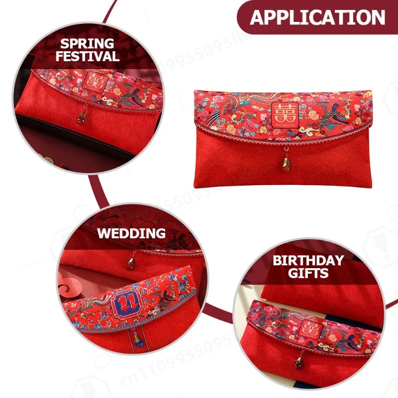 Chinese Style Red Envelopes Re - огляд і ціна Wedding Envelopes