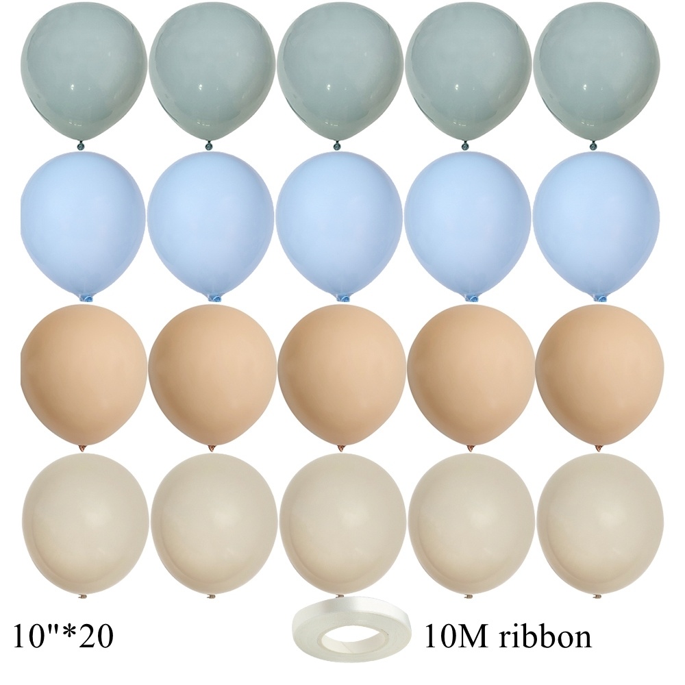 15/20PCS 10inch Retro Balloon  - огляд і ціна Wedding Day Supply Kit