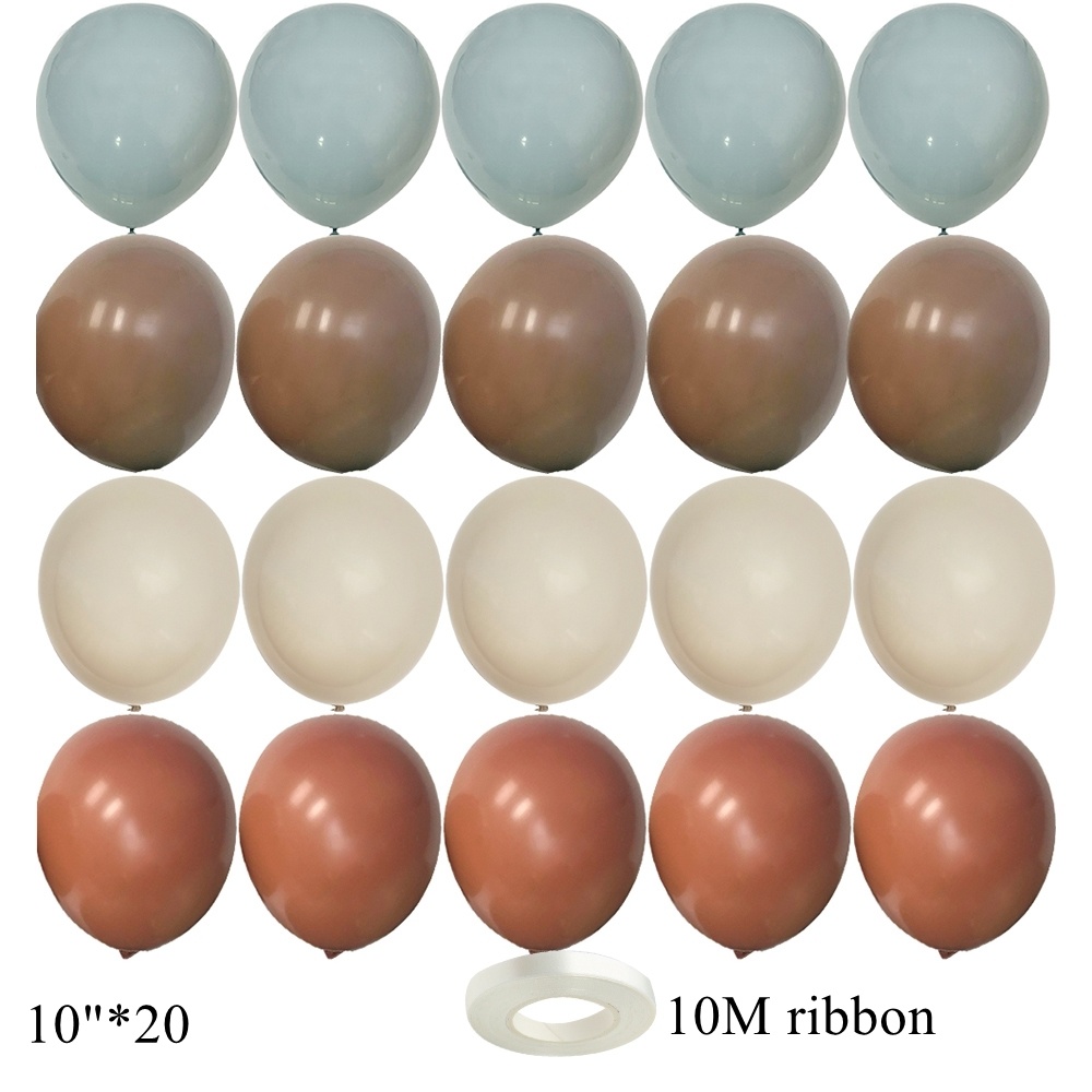 15/20PCS 10inch Retro Balloon  - огляд і ціна Wedding Day Supply Kit