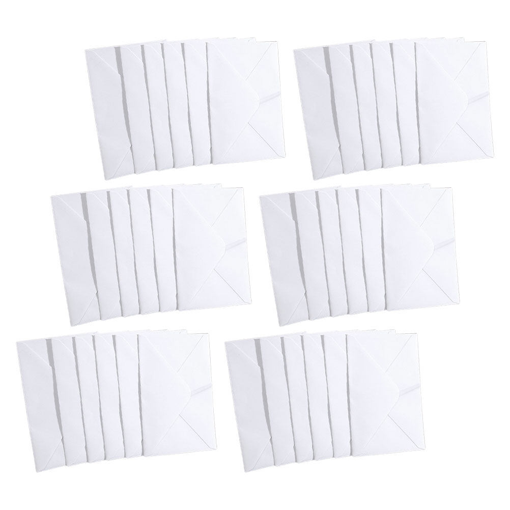 50pcs White B6 Self Sealing Ma - огляд і ціна Wedding Envelopes
