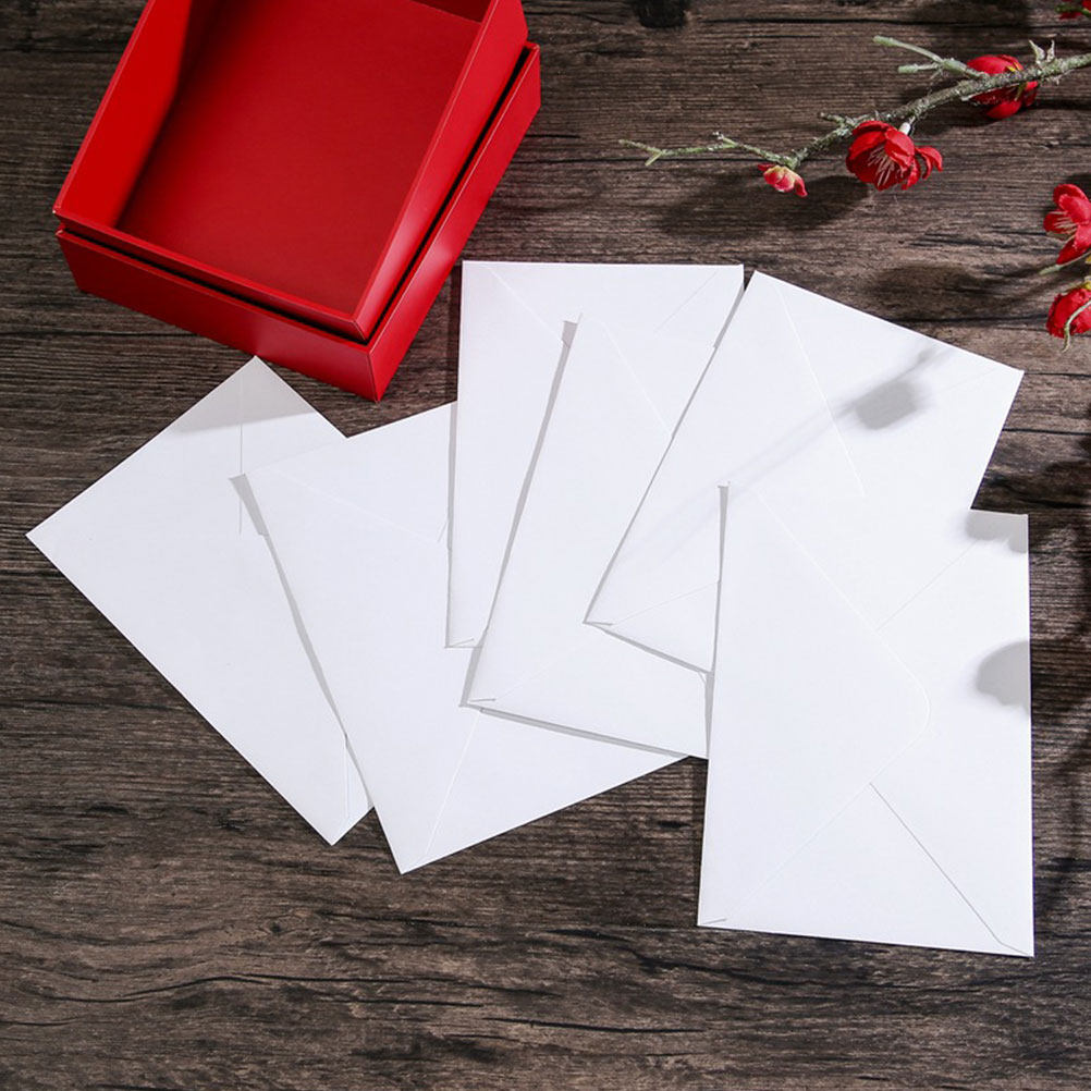 50pcs White B6 Self Sealing Ma - огляд і ціна Wedding Envelopes