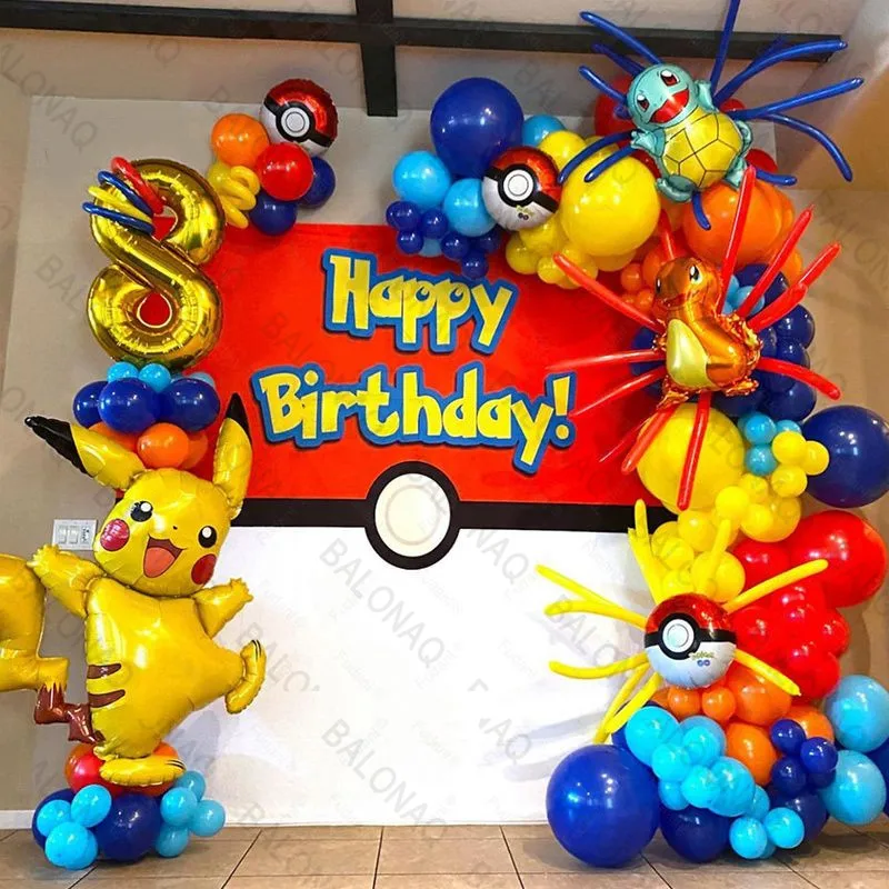84pcs Pikachu Party Balloons G - огляд і ціна Wedding Day Supply Kit