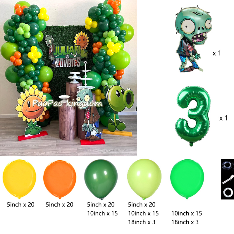 Plants Vs. Z-Zombies Balloons  - огляд і ціна Wedding Day Supply Kit