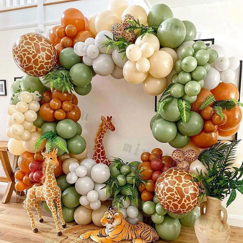 Jungle Safari Green Balloon Ga - огляд і ціна Wedding Day Supply Kit