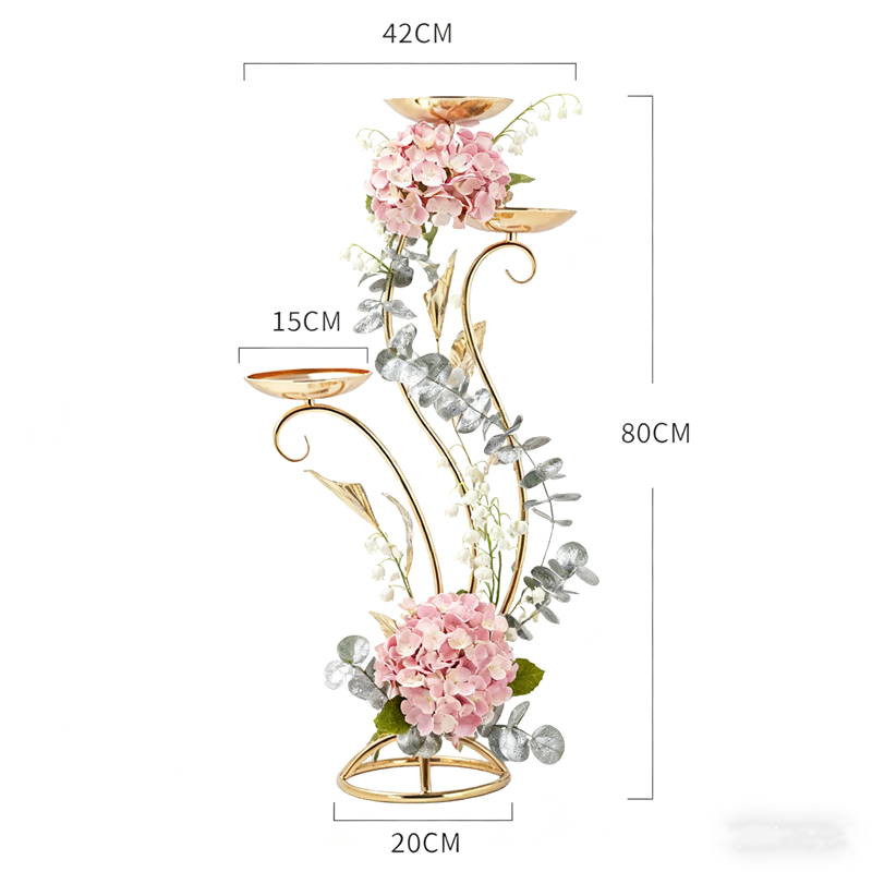 Gold Flower Stand for Wedding  - огляд і ціна Wedding Decor Supply Store