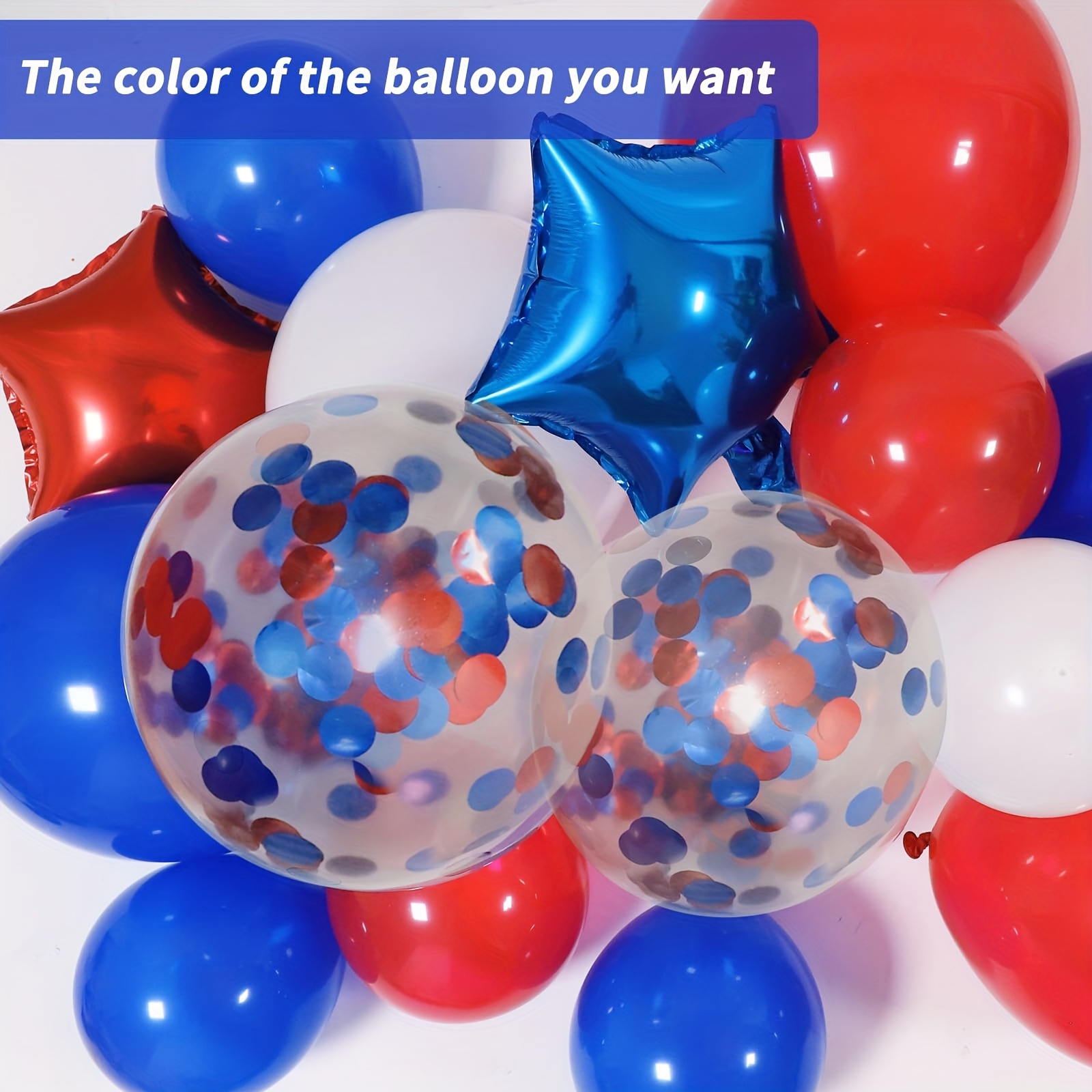 158pcs Red White Blue Patrioti - огляд і ціна Wedding Day Supply Kit