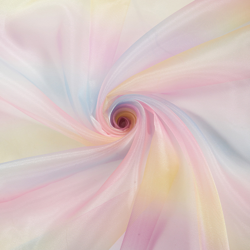 Dreamy Rainbow Gradient Organz - огляд і ціна Wedding Backdrop Curtain