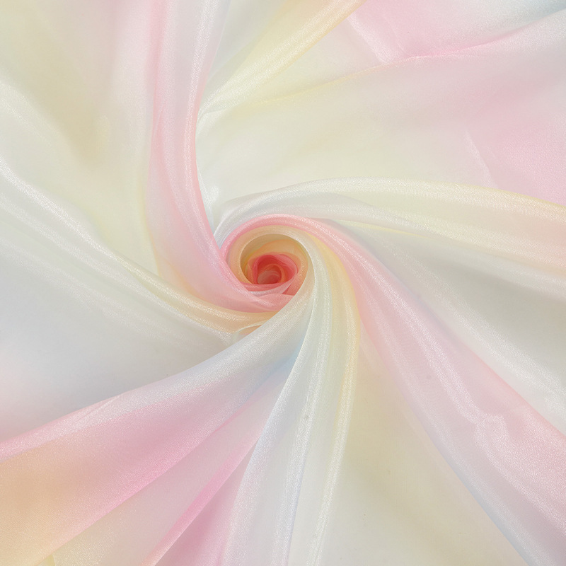 Dreamy Rainbow Gradient Organz - огляд і ціна Wedding Backdrop Curtain