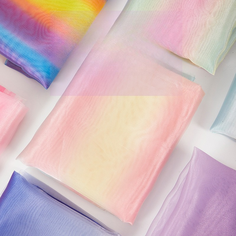 Dreamy Rainbow Gradient Organz - огляд і ціна Wedding Backdrop Curtain