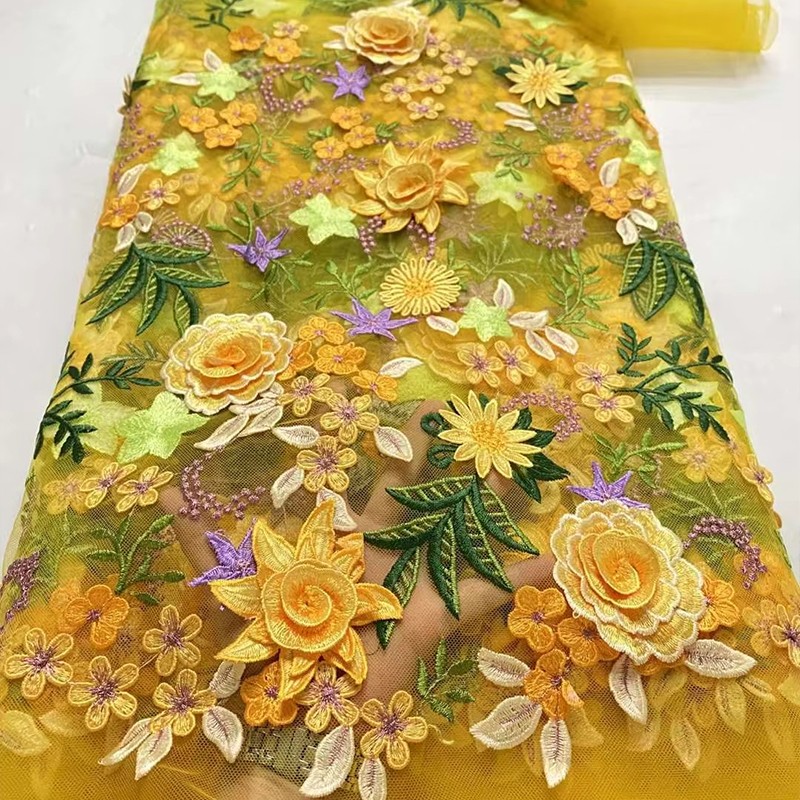 90x130cm 3D Floral Embroidered - огляд і ціна Wedding Supply Wholesale