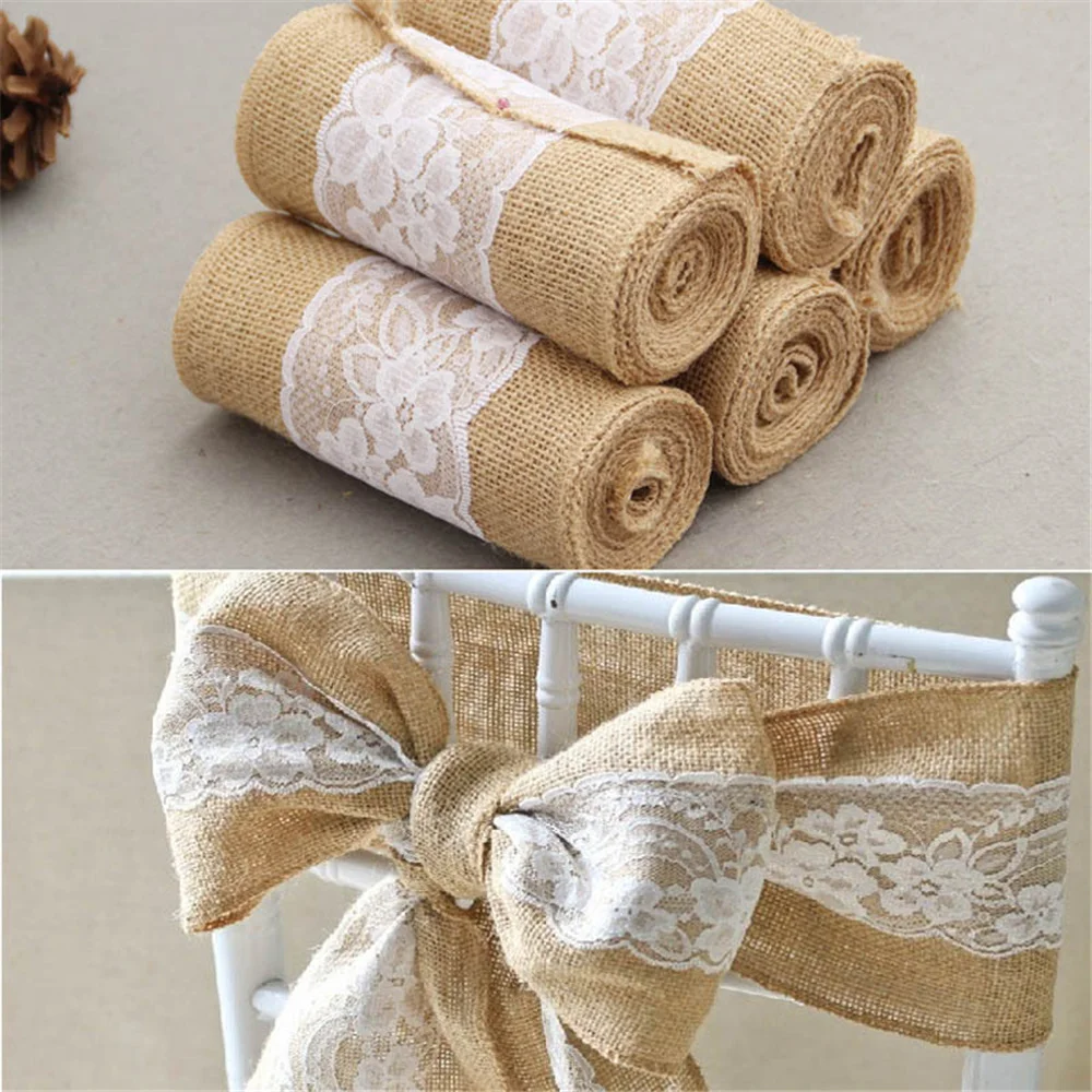 10PC Linen Chair Back Decorati - огляд і ціна Supply Wedding Venue