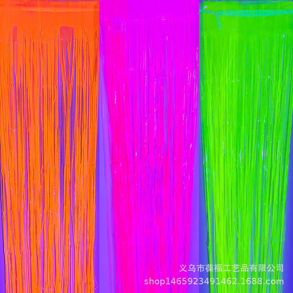 Multi-Color Glow in the Dark F - огляд і ціна Wedding Backdrop Curtain