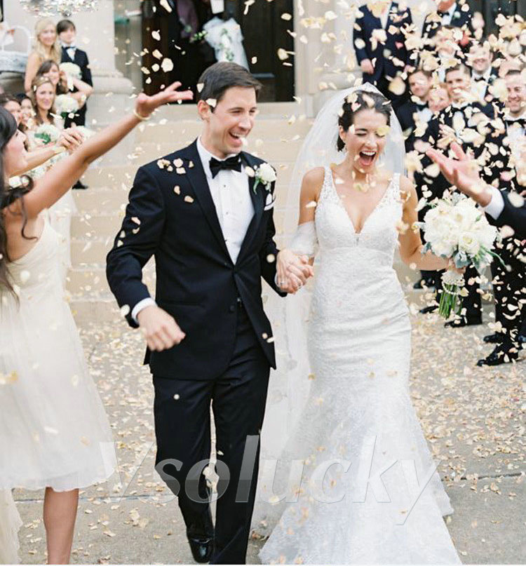 100pcs Silk Rose Petals Table  - огляд і ціна Supply Wedding Venue