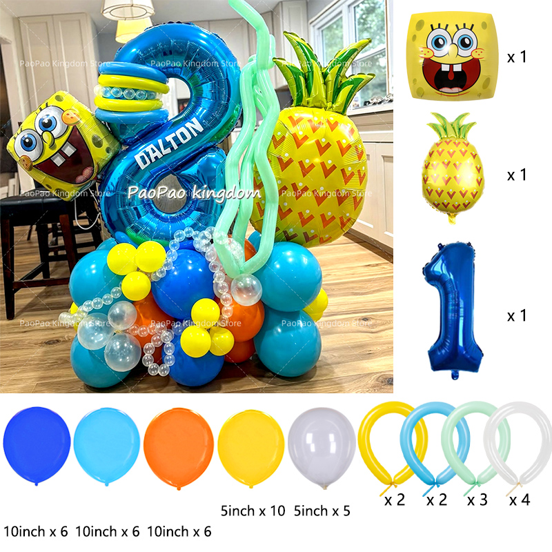 Cartoon SpongeBob Party Balloo - огляд і ціна Wedding Day Supply Kit
