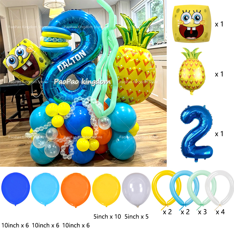 Cartoon SpongeBob Party Balloo - огляд і ціна Wedding Day Supply Kit