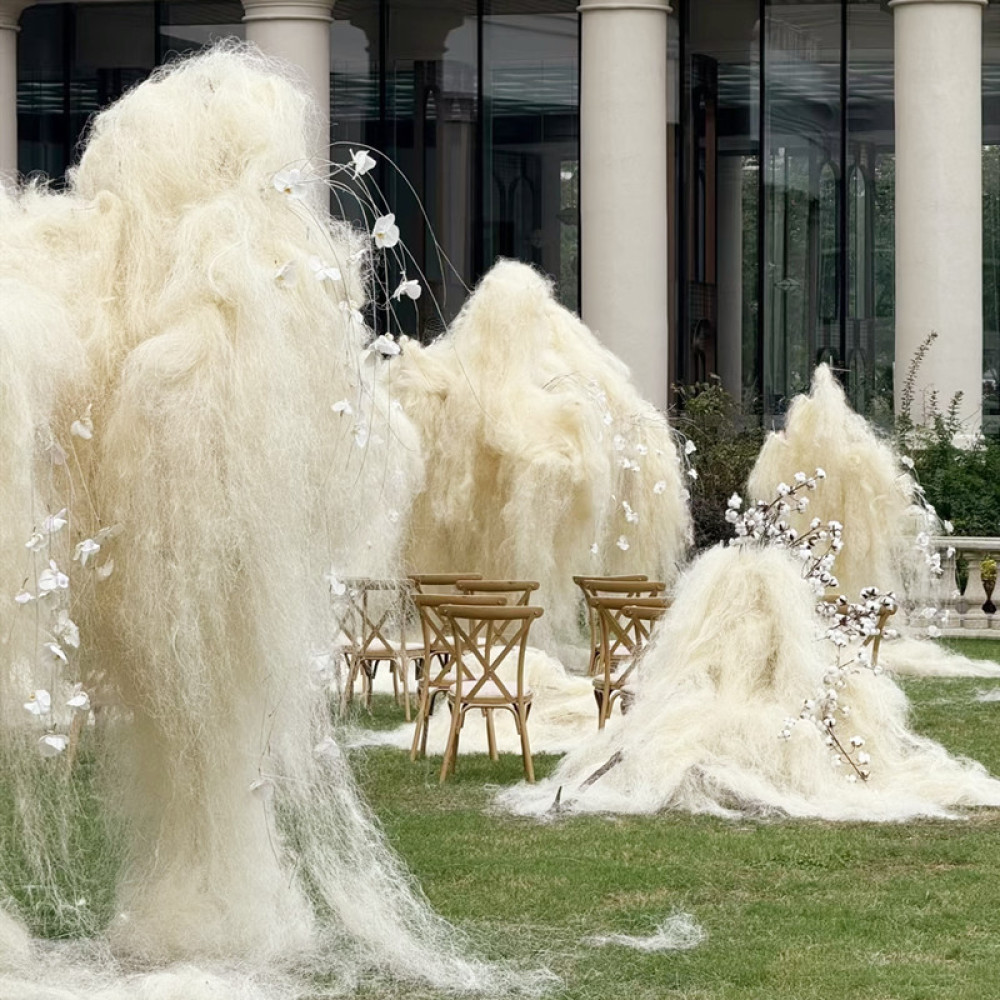 Decorative Colored Hemp Silk F - огляд і ціна Supply Wedding Venue
