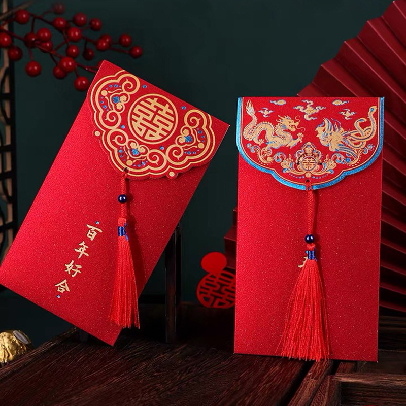 10pcs Traditional Chinese Wedd - огляд і ціна Wedding Envelopes